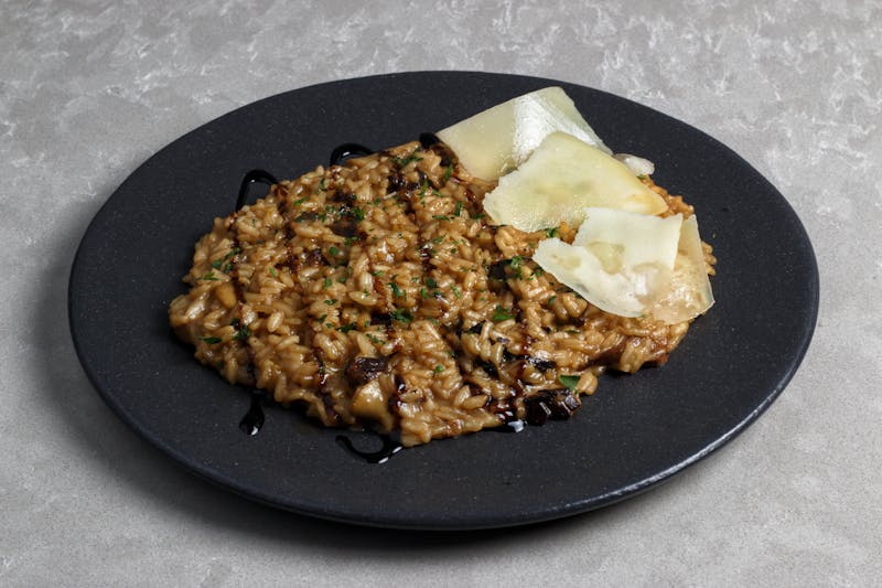 Truffle Mushroom Risotto with aged Parmesan