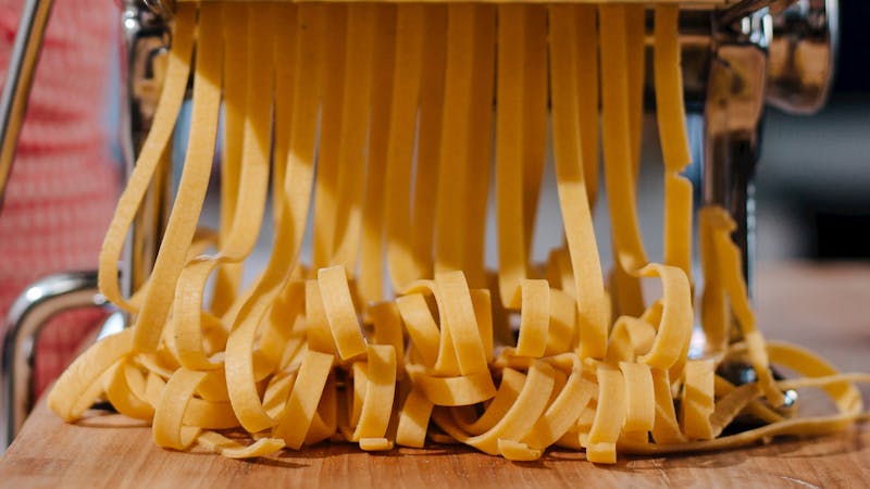 Duck Ragu Pappardelle with slow-cooked duck leg